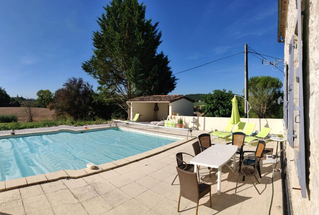 Biou Bed and Breakfast La Sauvetat-sur-Lède Esterno foto